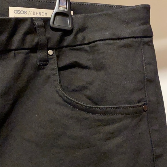 BRAND NEW ASOS | Black Denim Jeans - Picture 7 of 10